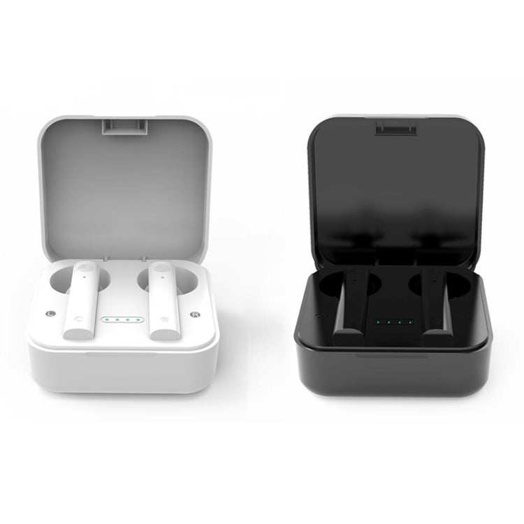 Écouteurs Bluetooth tactiles AIR2S TWS à double microphone et réduction du bruit avec boîtier de charge, affichage lumineux, appels, assistant vocal et NFC, AIR2S noir, AIR2S blanc